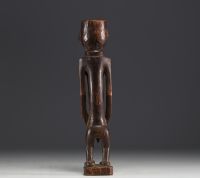 Africa DRC - Carved wooden Tchokwé fetish.