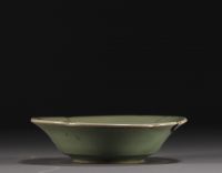 China - Celadon rimmed plate, Song period.