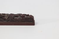 Bronze calligraphy weight decorated with turtles from Meiji period