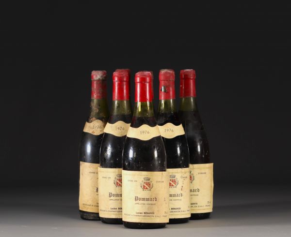 Lot de 8 bouteilles de vin 