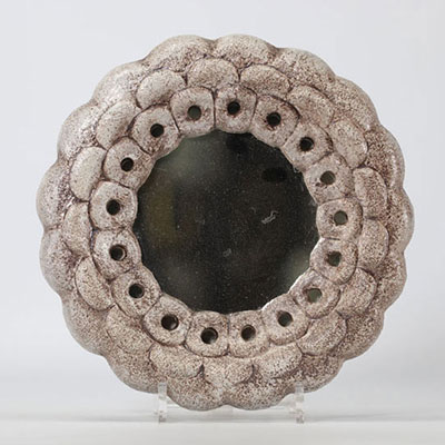 Stoneware mirror French work circa 1950