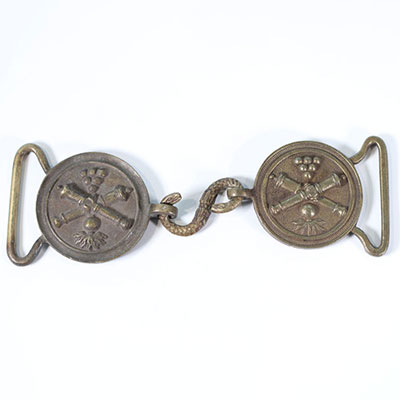 French naval officer belt buckle late 19th