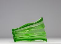 Scailmont Vase, Green, Art Deco 1930-1935