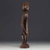 Afrique RDC - Fétiche Tchokwé en bois sculpté.