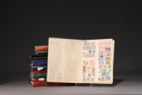 Set of 26 albums of world stamps, China, Japan, Middle East, Europe, etc. (Lot 3)