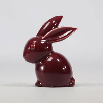 VILLEROY & BOCH Septfontaines, lapin rouge en faïence