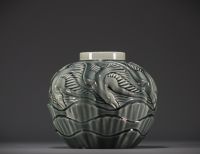 Charles CATTEAU (1880-1966), Vase boule 