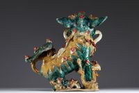 China - Vietnam - Fô dog, glazed terracotta temple ornament.