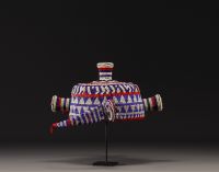 Pende beaded headdress - Rep. Dem.Congo