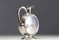 LUTZ & WEISS - Sterling silver jug, hallmarked moon and crown, 835 and Lutz & Weiss coat of arms.