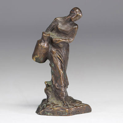 Jules Aimé Dalou (1838 - 1902) Lost wax bronze 