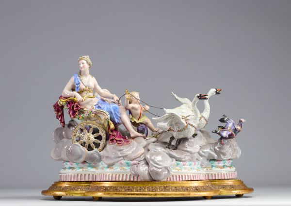 Meissen, large porcelain group depicting 