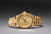 Rolex Oyster Perpetual Datejust (16078) en or jaune 18k, bracelet 