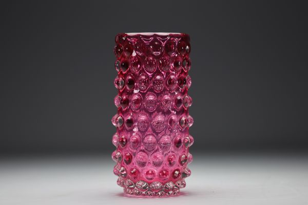 BAROVIER-SEGUSO & FERRO Vase en verre de Murano vers 1940