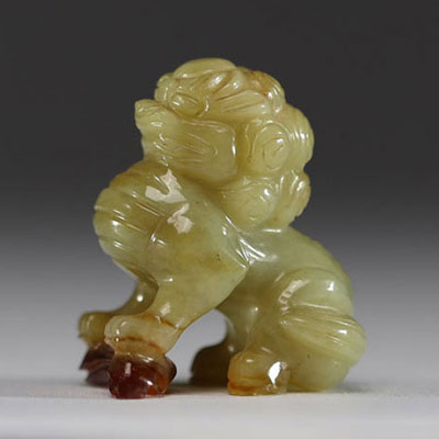 China - Lion of Fô, jade sculpture.