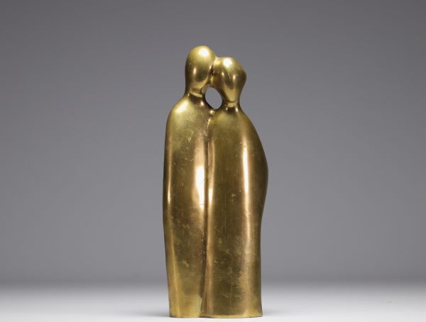 Caravelle Design ‘Couple’ Bronze sculpture, circa 1970.