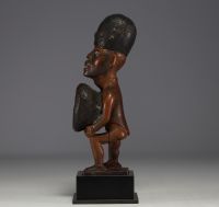 Africa DRC - Rare Bas-Congo fetish with magic charge, 19th century