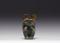 China - jade pendant, probably Hongshan culture.