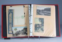 Set of various stamp albums and documents from China and around the world.