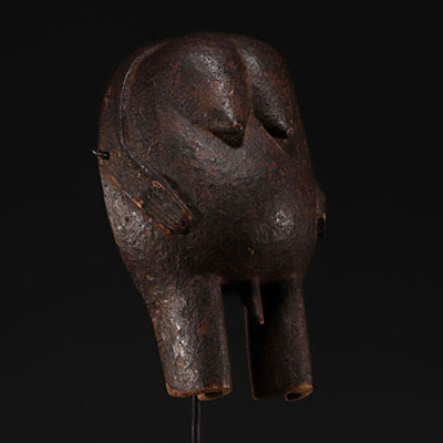 Africa - Makonde belly mask.