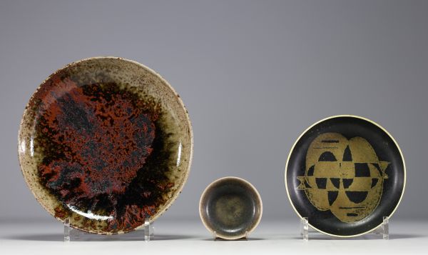 Set of three Scandinavian ceramics from the 1930s - 1950s.