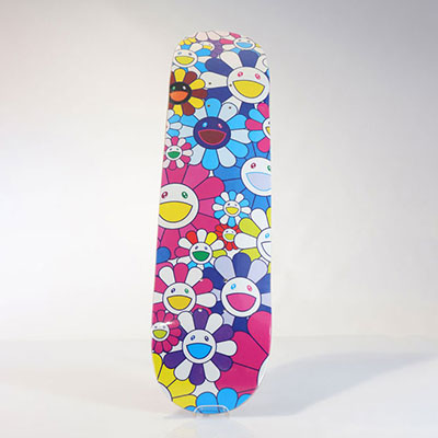 Takashi Murakami (after) - Multi Flower, 2019 Screenprint on skateboard decks Limited edition sold exclusively at Complexcon 2019