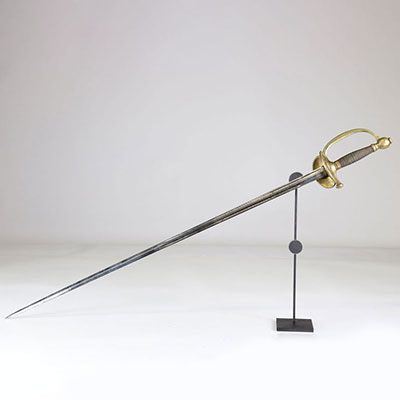 French officer sword, civil servant, 1820