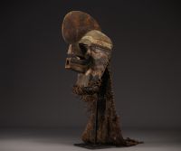 Kifwebe (Songye) dance mask Wood, natural pigments, DRC 20th century