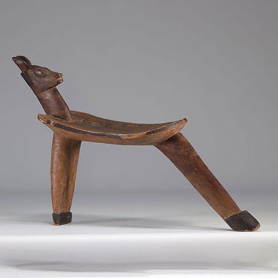 Antelope stool - Lobi - from Burkina Faso