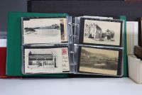 Set of various stamp albums and documents from China and around the world.