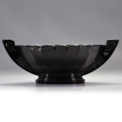 Val Saint Lambert Art Deco bowl 