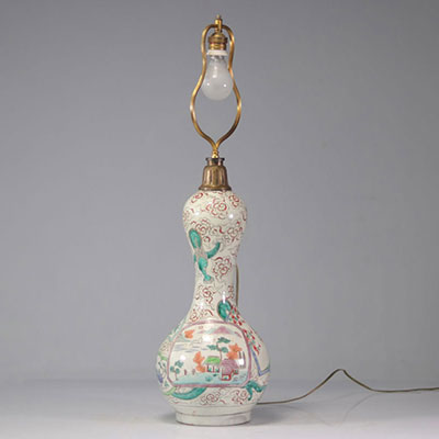 Asie pied de lampe en porcelaine