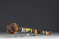 Africa - Set of two Maasaï  beaded dance sceptres.