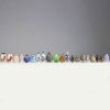 China - Set of twenty snuffboxes in various materials such as Peking glass, cloisonné and porcelain.