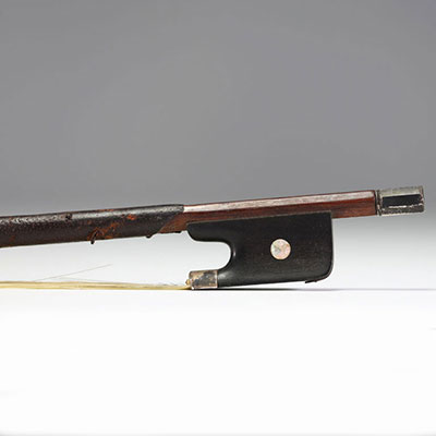 Albin WILFER (XIX-XX) Leipzig - Cello bow, signed ‘Wilfer, Leipzig’, c. 1900