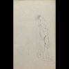 Henri LAURENS (1885-1954) attr. to “Cubist sketch” Pencil on paper, circa 1930-40.