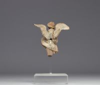 An ancient terracotta angel 