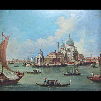 Francesco TIRONI (1745-1797) Att. oil 