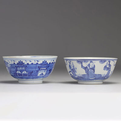 Blue White Chinese Porcelain Bowls