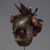 Africa DRC - Old Kuba ‘Pwoom itok’ dance mask.