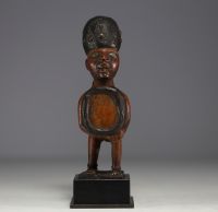 Africa DRC - Rare Bas-Congo fetish with magic charge, 19th century