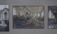 A set of photographs from the Monaco Oceanographic Museum, including one of Albert I of Monaco, the learned prince navigator, and his various expeditions.