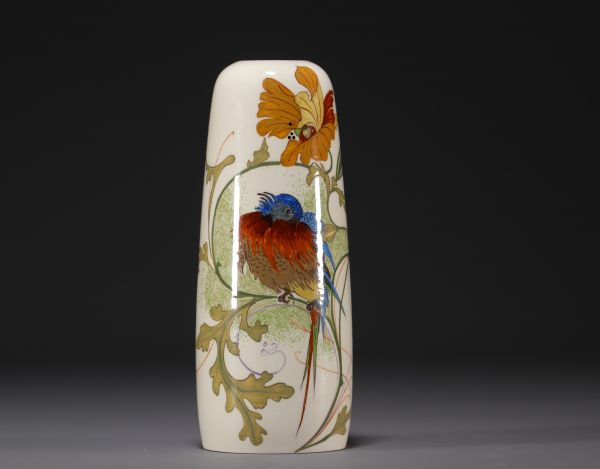 Vase en faïence de Gouda, South Holland, vers 1900-1910.