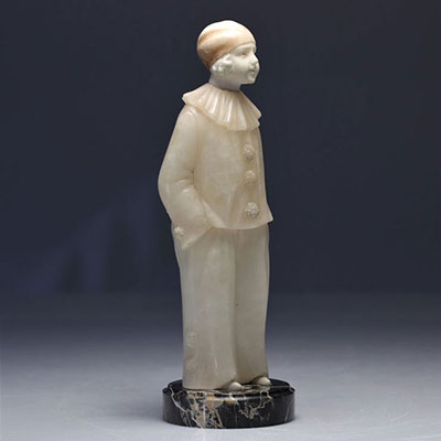 Sculpture of a child in disguise, circa 1930 - Art Deco