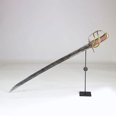 French saber, no marking, Empire period, ca 1800