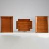 Florence KNOLL (1917-2019) Set of desk storage units (3 pieces)