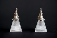 Pair of Art Deco sconces, probably German made.