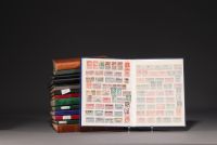 Set of 26 albums of world stamps, China, Japan, Middle East, Europe, etc. (Lot 3)