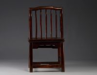 China - Small hardwood chair, 17th - 18th century.