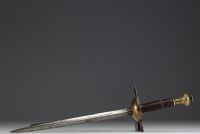 Late hunting dagger from the 17th century.